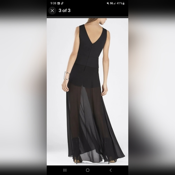 BCBGMAXAZRIA - HALEE - Women's  Size 2 - ROMPER Runway PARTY DRESS - NWOT - Picture 2 of 15